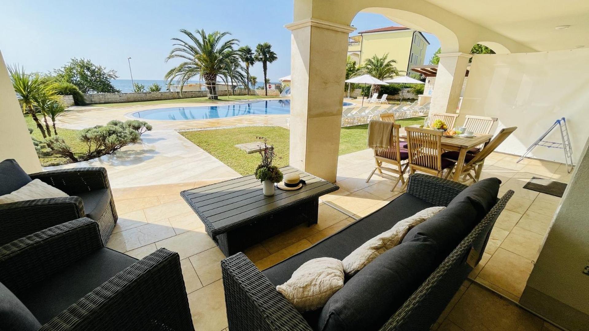San Lorenzo Villas Residence Lovrečica Dış mekan fotoğraf